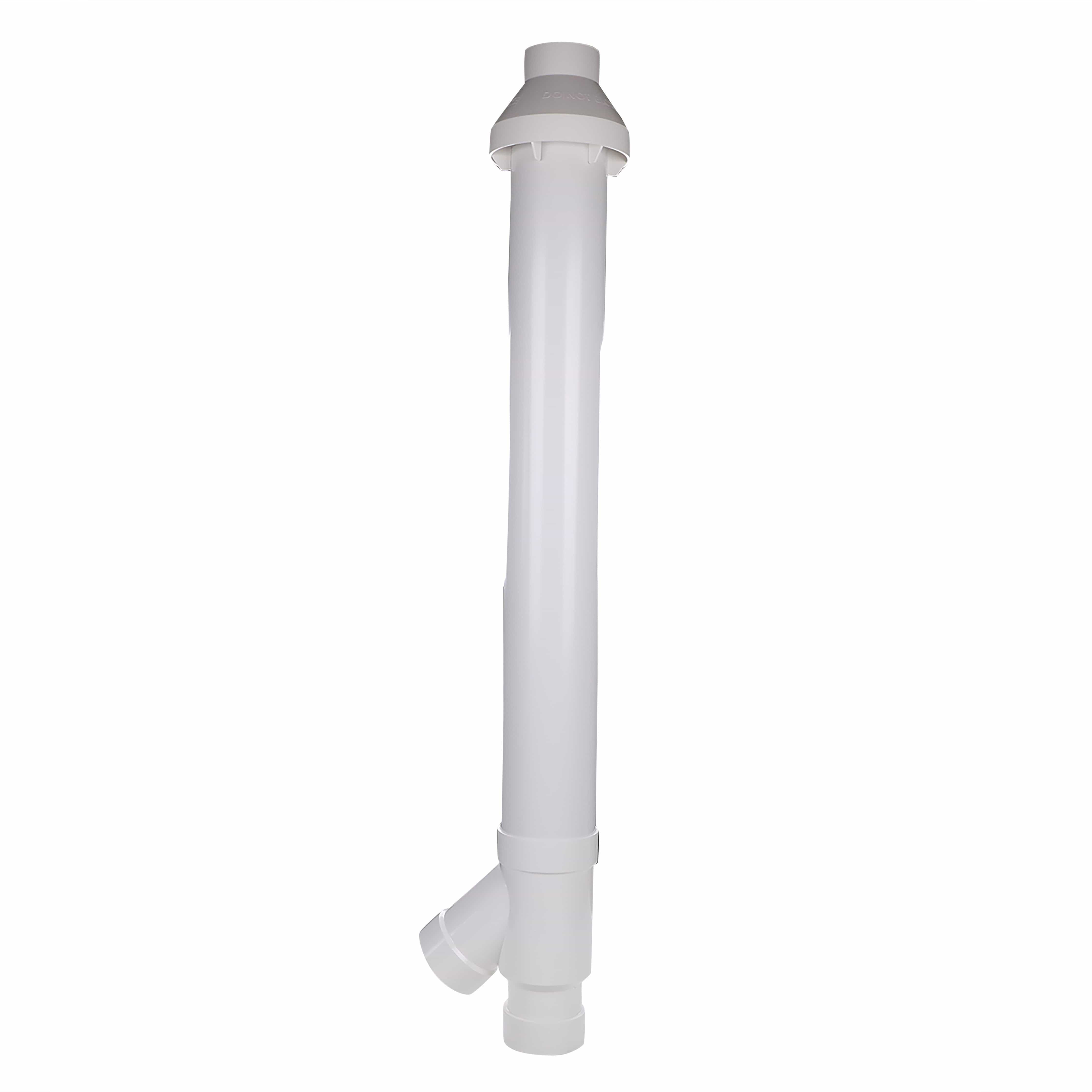 Diversitech 3 Inch HVAC Vent Pipe - Horizontal or Vertical Concentric Vent Kit for Furnace & Water Heater Exhaust | Durable Metal Construction for Home & Commercial Use