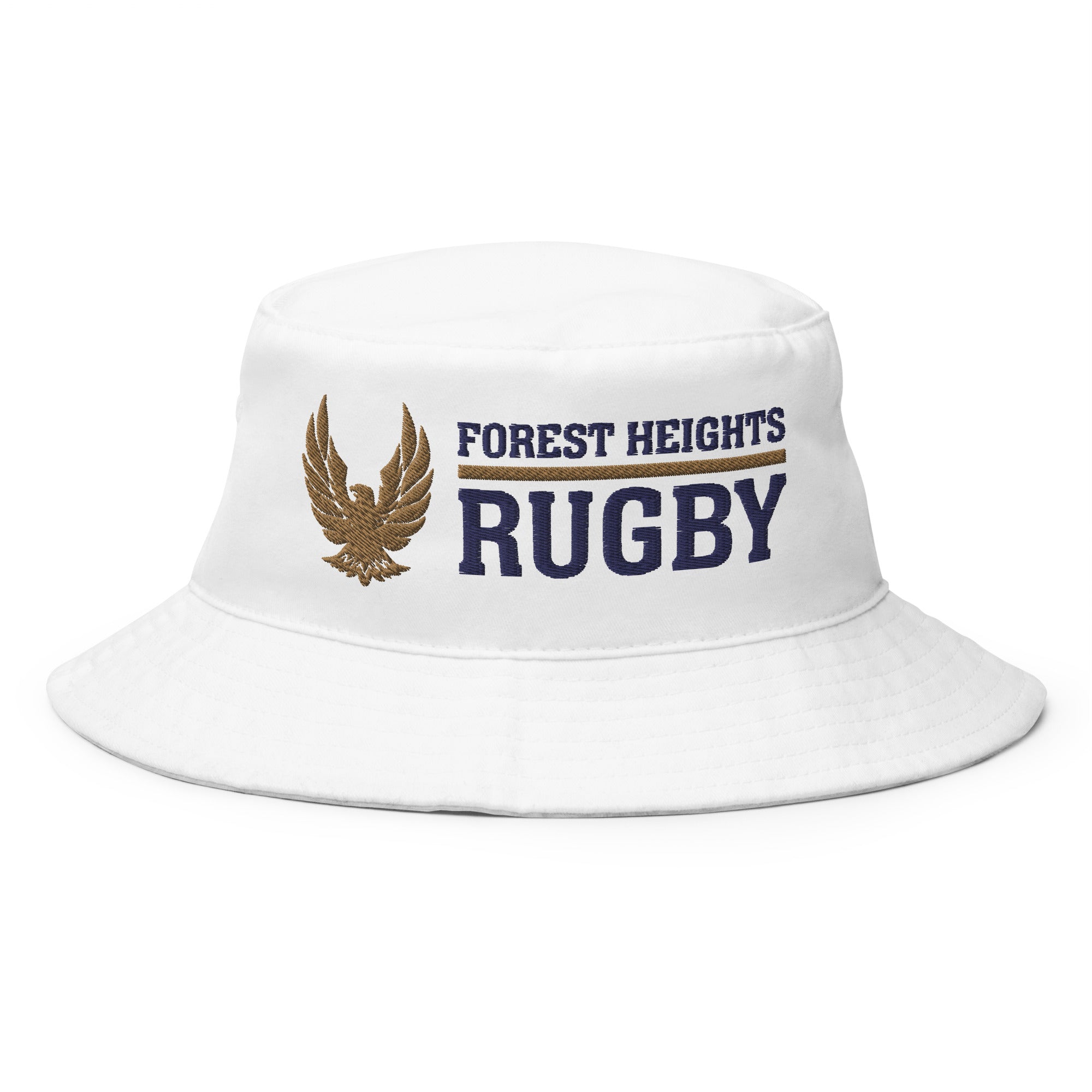 GHFH Rugby Bucket Hat - Adjustable Cotton Sports Cap for Men & Women - Perfect for Rugby Games, Outdoor Activities & Beach Trips