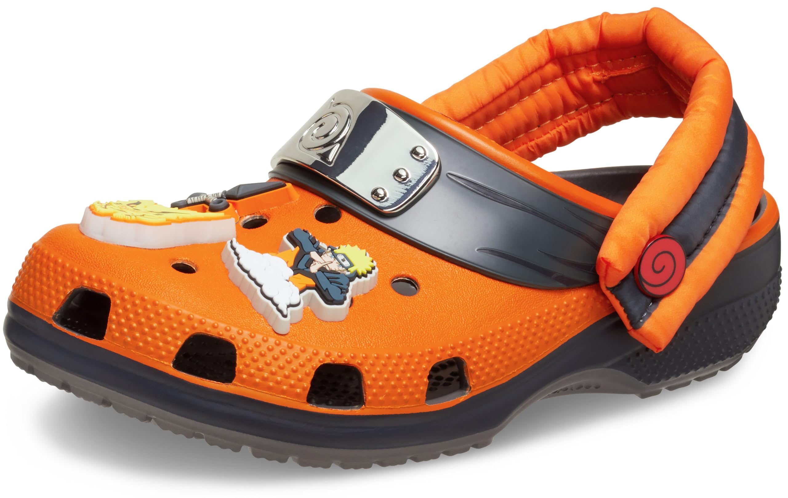 Crocs Naruto Classic Clog for Kids - Anime Character Shoes for Boys & Girls - Lightweight & Comfortable for School, Play & Outdoor Activities