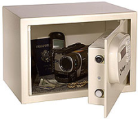Challenger M Compact In-Room Safe for Small Spaces - Perfect for Apartments, Dorms, and Travel Use