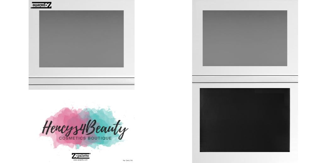 Custom Extra Large Z Palette - Magnetic Makeup Palette for Eyeshadows & Blush - Perfect for Professional Makeup Artists & Travel