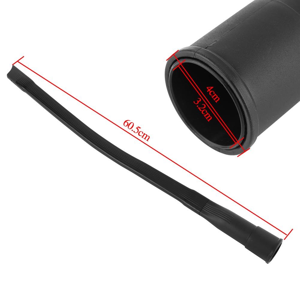 32mm Flexible Vacuum Cleaner Nozzle - Long Flat Suction Deformable Hose Tube with Plastic Inner for Deep Cleaning | Perfect for Carpets, Furniture Crevices & Hard-to-Reach Areas