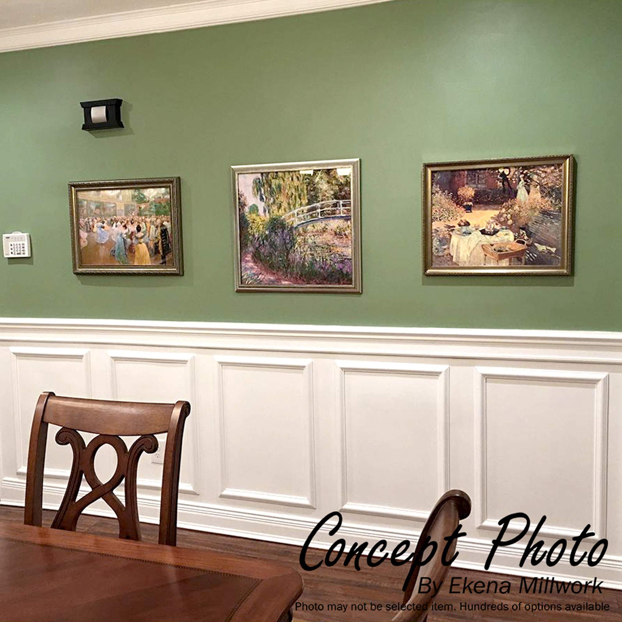 Ekena Millwork Ashford Classic Wainscot Wall Panel - 16
