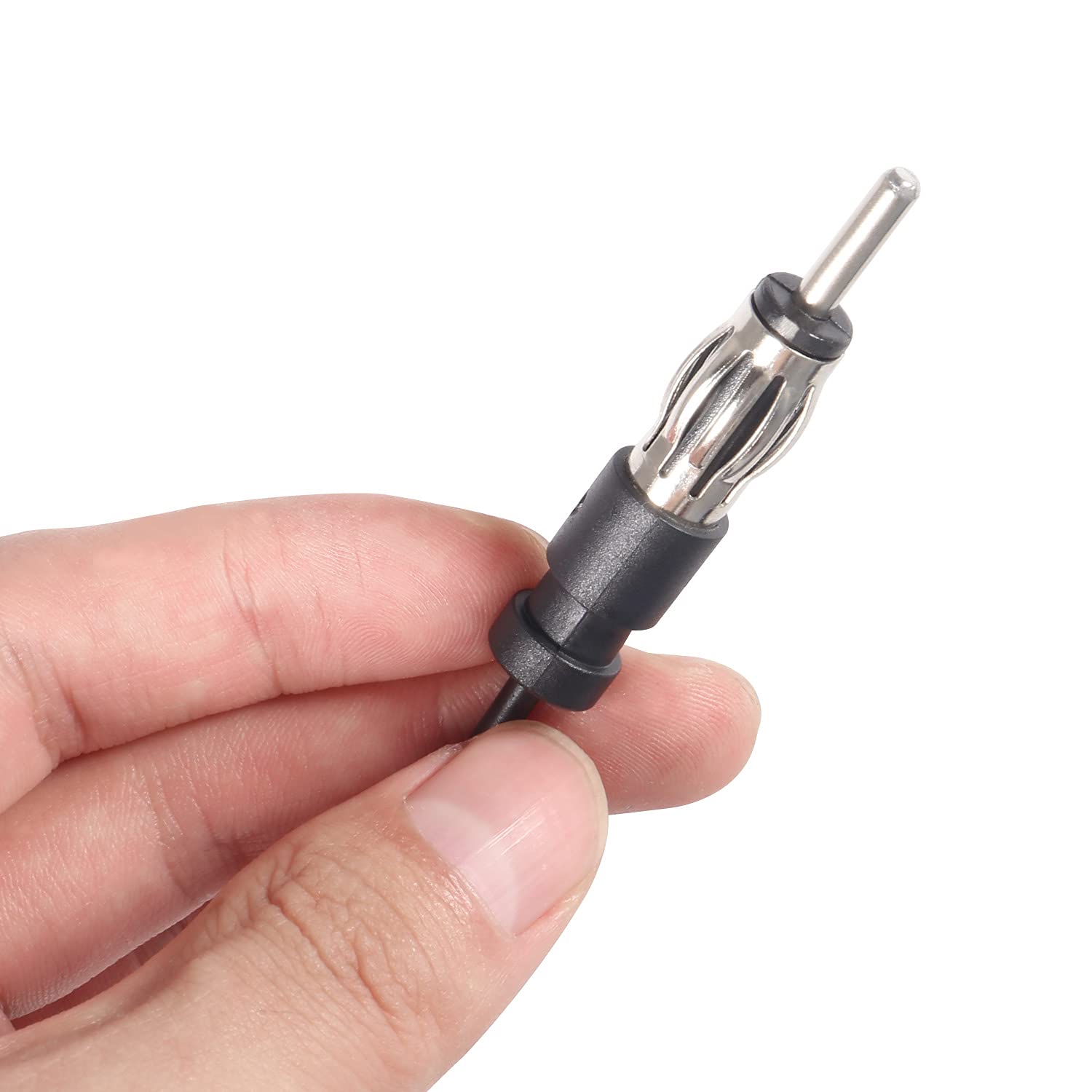 Universal Car Stereo Antenna - FM/AM Radio Antenna with Magnetic Base for Vehicles, Trucks, SUVs, RVs, Marine Boats - Compatible with Car Audio Head Units, CD Players & Media Receivers | Perfect for Road Trips, Commuting & Off-Road Adventures