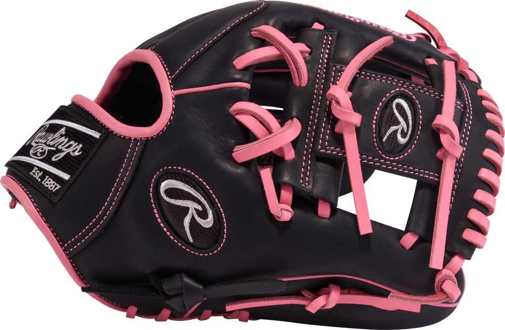 Rawlings R9 11.5 Inch Baseball Fielding Glove - R9204 2BBP - Premium Leather Mitt for Infield & Outfield Players - Perfect for Practice, Games & Training