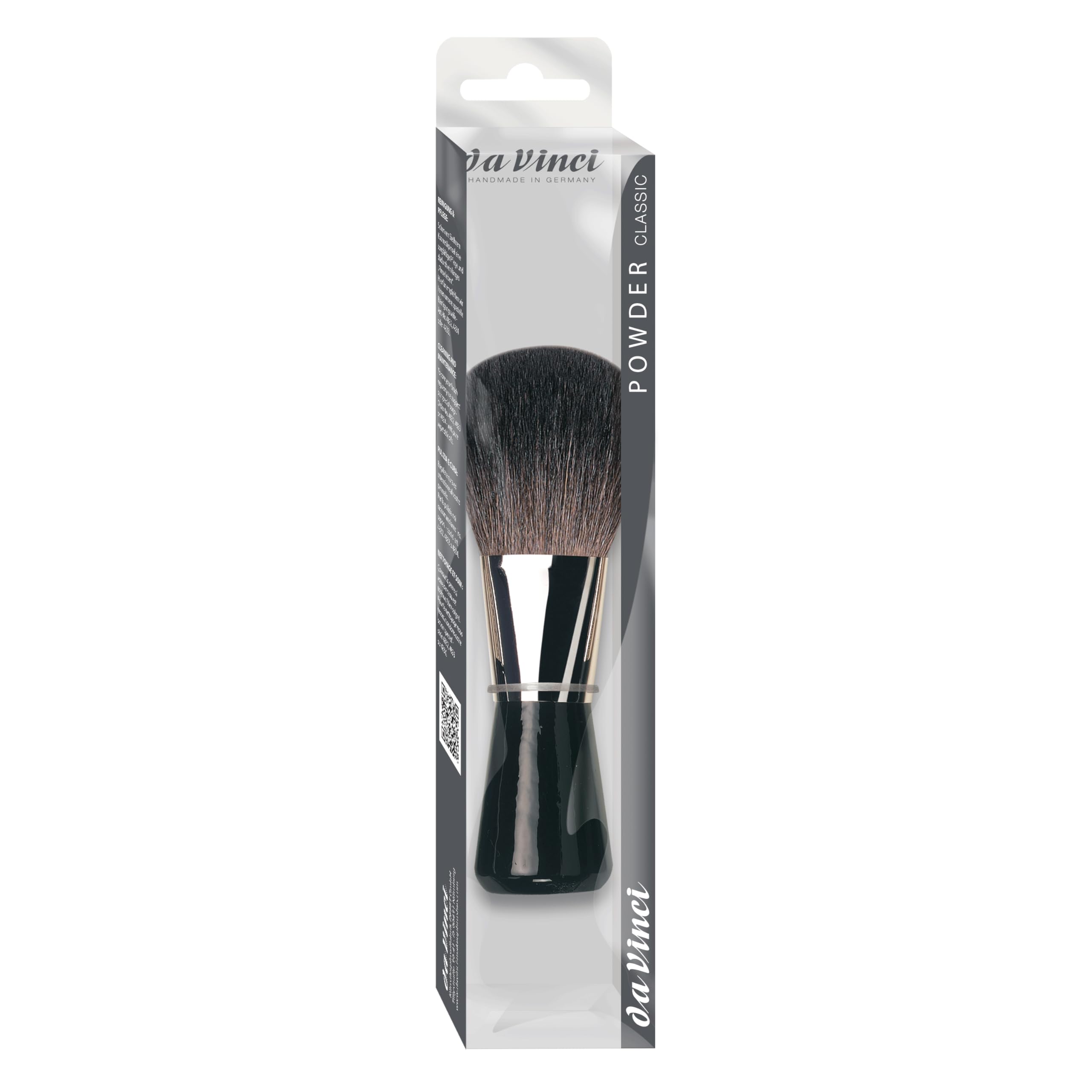 Da Vinci Cosmetics Series 9523 Classic Powder Brush - Professional Makeup Brush for Flawless Face Powder & Mineral Foundation Application - Perfect for Daily Makeup, Contouring & On-The-Go Touch Ups