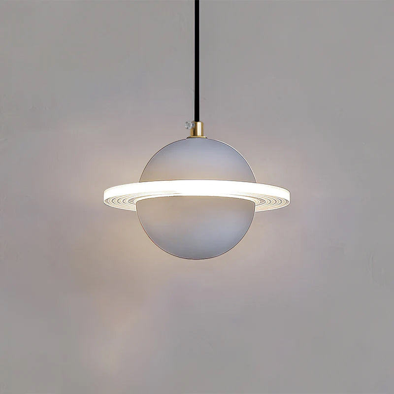 Artsy Planet Pendant Light - Modern Celestial Ceiling Fixture for Bedroom, Living Room & Nursery Decor | Solar System Inspired Lighting for Home & Office