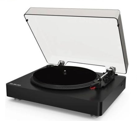 Wireless Turntable DETT1891 - Bluetooth Vinyl Record Player with Built-in Speakers, Hi-Fi Sound for Home & Office Use | Perfect for Music Lovers & Vintage Decor