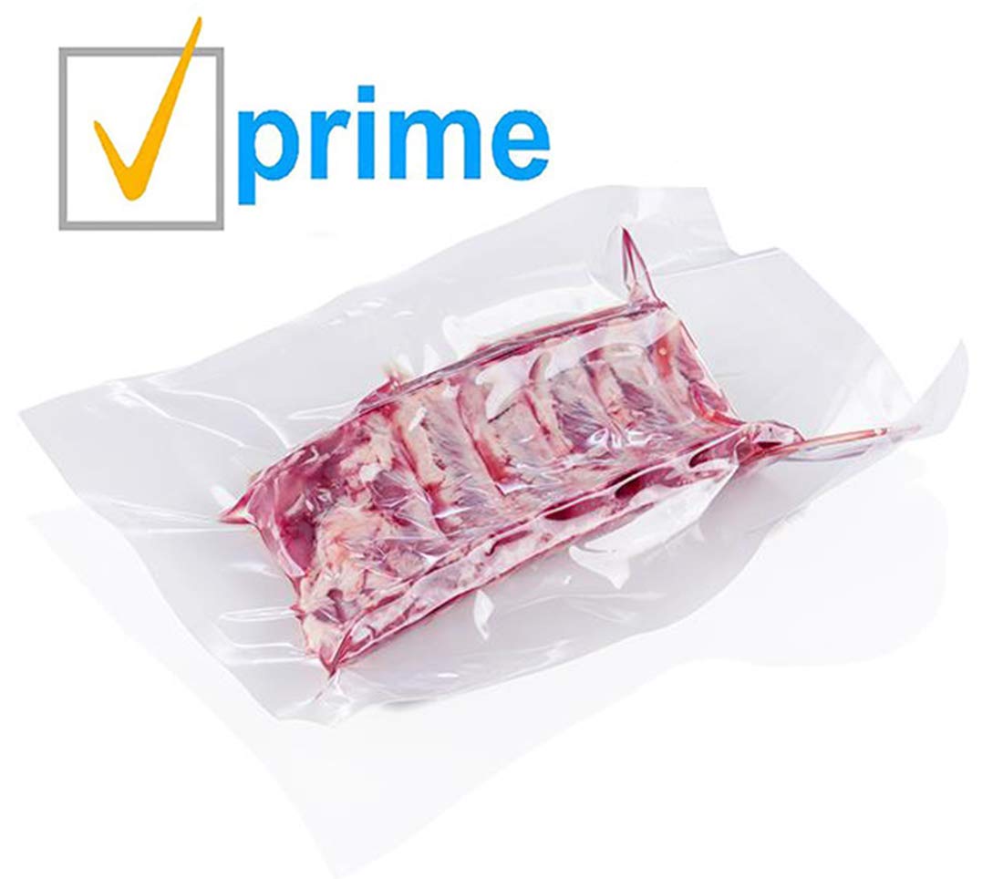 APQ 1000 Pack 6x8 Inch Clear Vacuum Sealer Bags, 3 Mil Thickness | USDA Approved Food Grade Polyethylene Storage Bags | Ideal for Sous Vide, Meal Prep, Freezer Storage & Commercial Food Packaging
