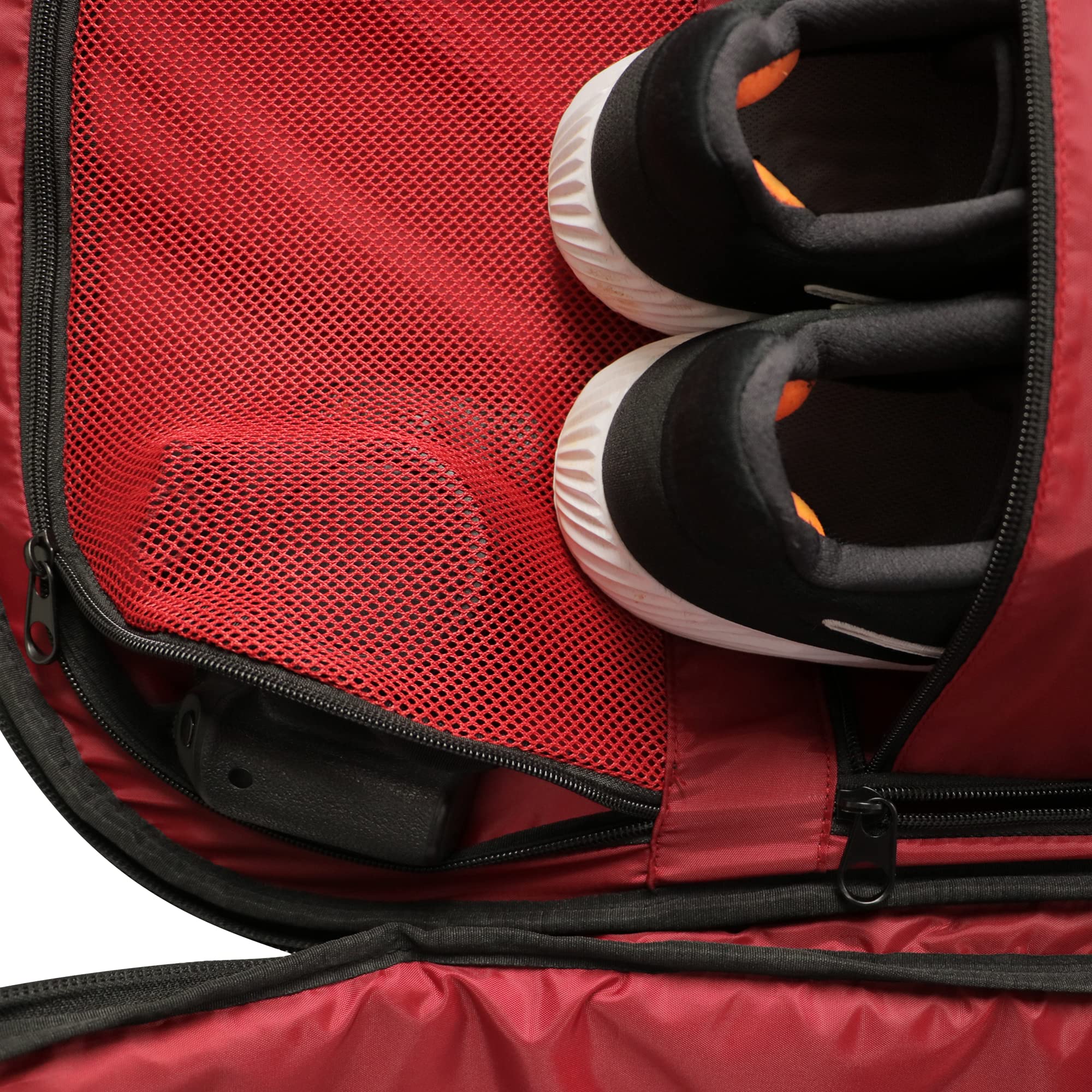 **PowerNet Baseball Bag - Durable Travel Bag for Softball & Baseball Equipment - Fits Gloves, Bats, Helmets, Batting Gloves & Catcher Gear - Perfect for Games, Practice & Travel**