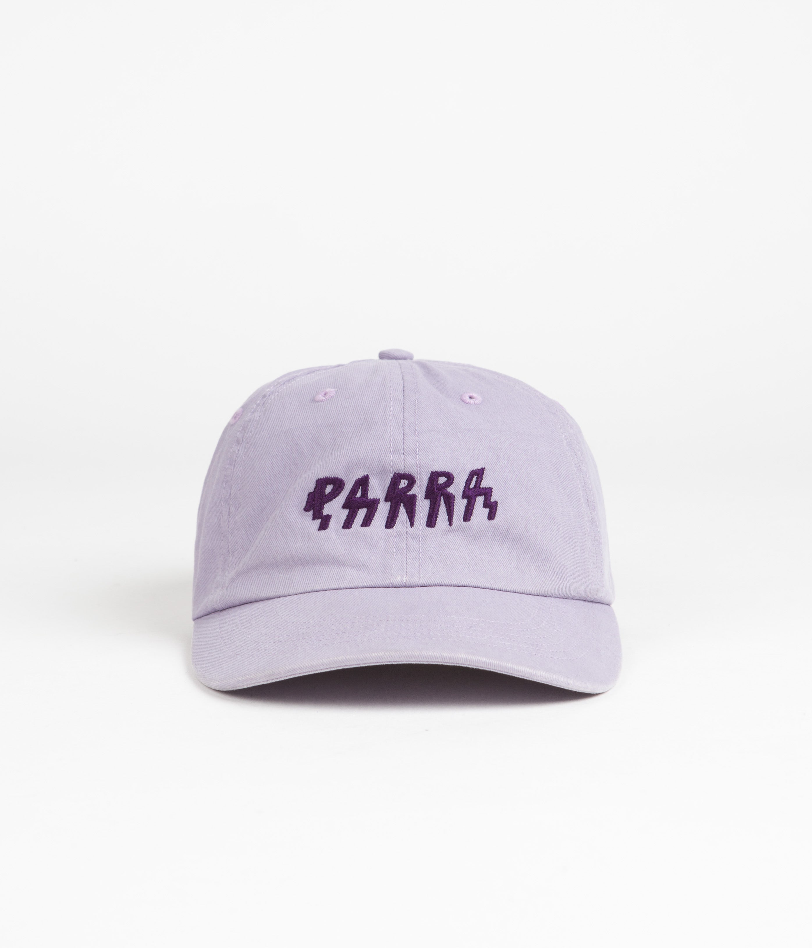 Parra Shocker Logo Cap - Stylish Lilac Baseball Hat for Men & Women - Perfect for Streetwear, Casual Outfits, and Outdoor Activities