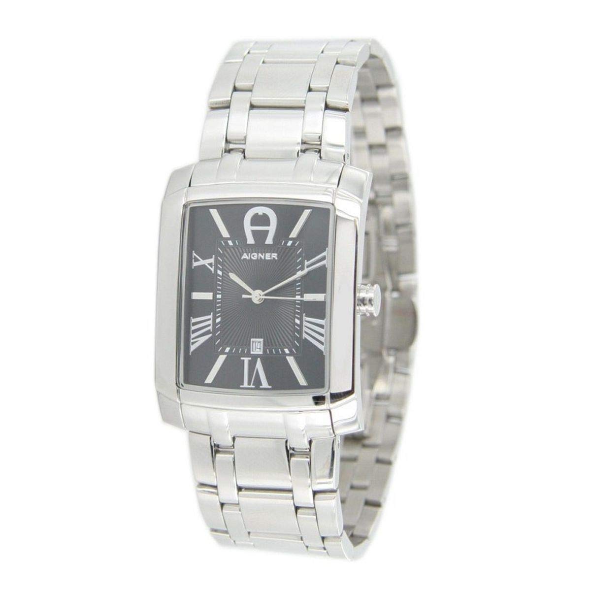 Aigner A52110 Men's Silver Stainless Steel Watch - Elegant Dress Watch for Business & Formal Occasions