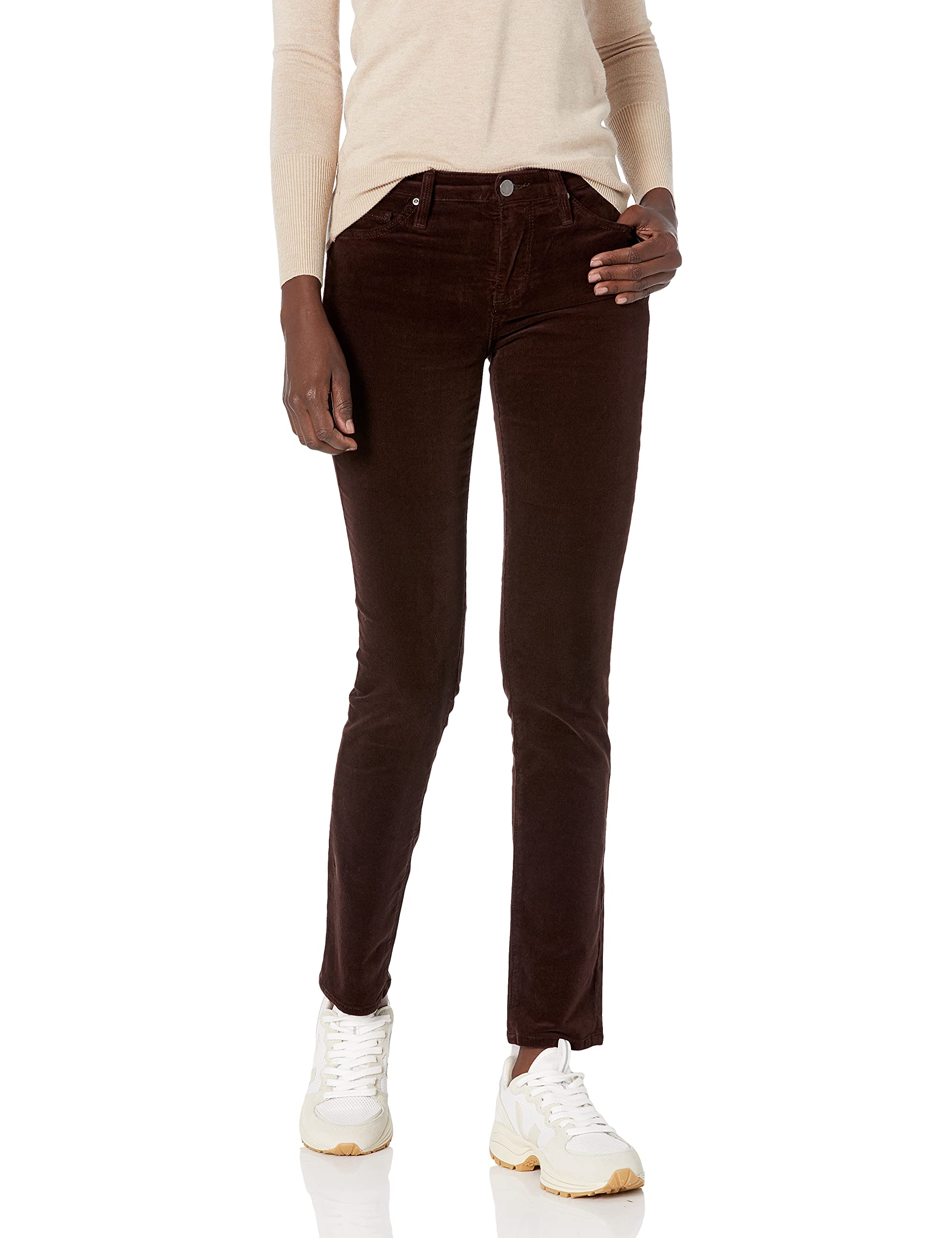 AG Adriano Goldschmied Women's Prima Ankle Jeans - High Waist Slim Fit Stretch Denim for Casual Wear & Everyday Outfits