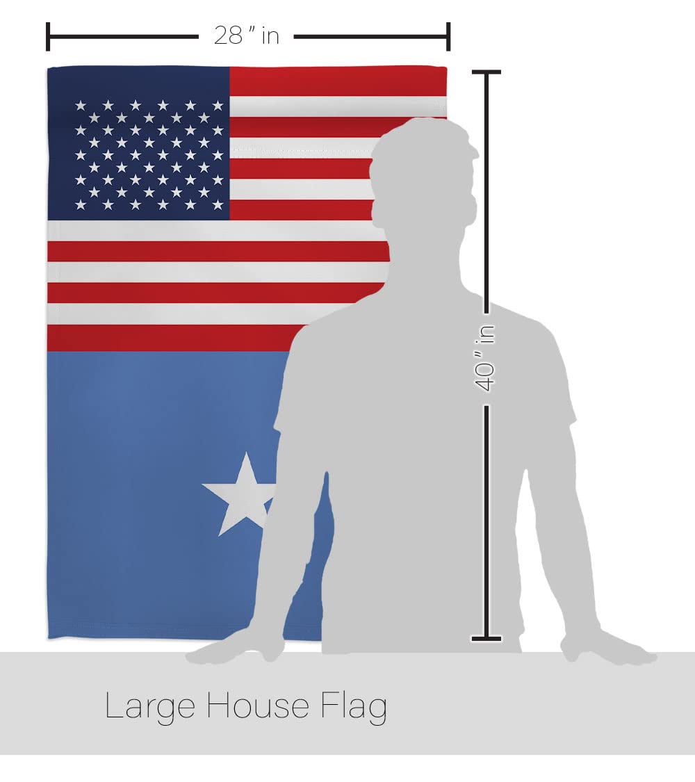 Americana Home & Garden Somalia US Friendship House Flag - Double-Sided Decorative Banner for Yard, Garden & International Events - Made in USA - Perfect for Patriotic Displays, Cultural Celebrations & Diplomatic Gifts