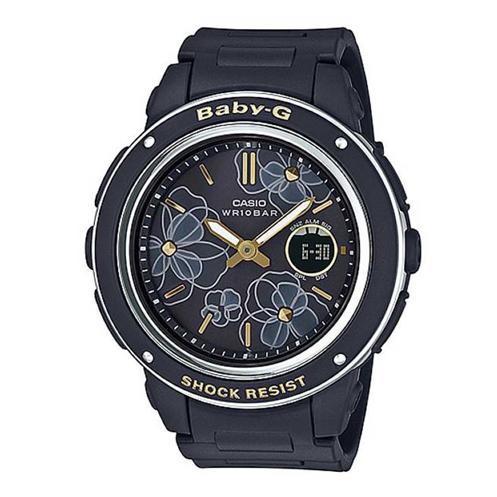 CASIO BABY-G BGA-150FL-1ADR Women's Digital Sports Watch with Shock Resistance & LED Light - Perfect for Running, Swimming, and Outdoor Activities