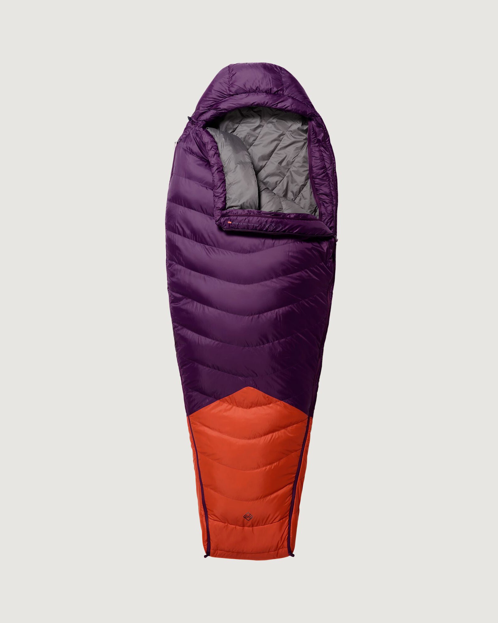 Vurso 6°C Large Sleeping Bag for Camping & Hiking - Jam/Red Earth - Lightweight & Waterproof for Outdoor Adventures