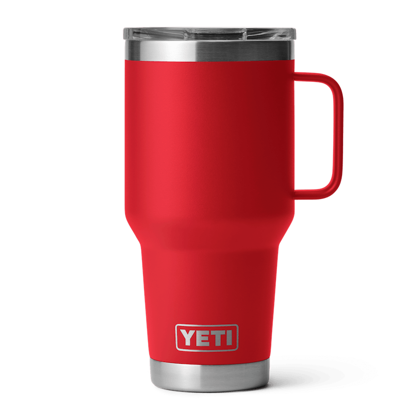 30 oz Rambler® Insulated Travel Mug - Rescue Red | Leak-Proof Stainless Steel Tumbler for Coffee, Tea & Cold Drinks | Perfect for Commuting, Camping & Outdoor Adventures