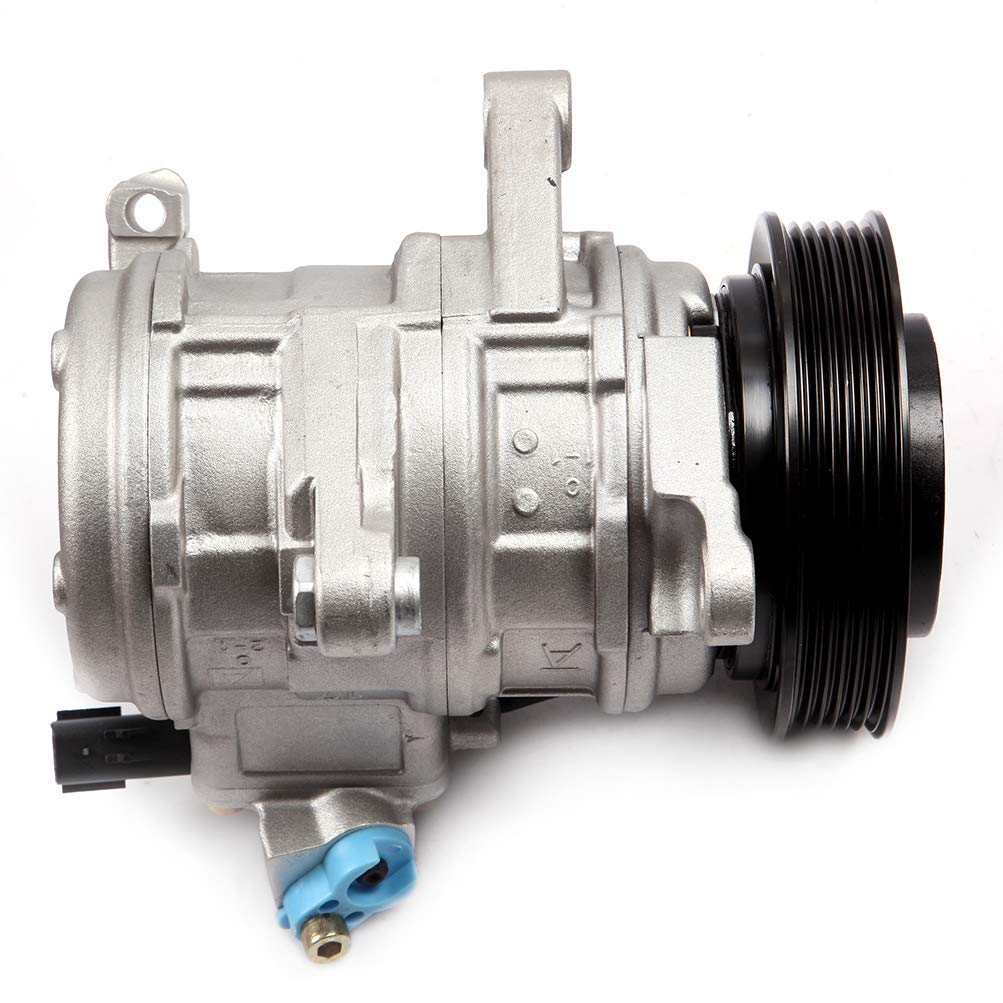 Jeep Grand Cherokee 4.7L AC Compressor (1999-2004) - High Performance Air Conditioning Compressor with Durable A/C Clutch | Perfect for Summer Road Trips & Off-Road Adventures