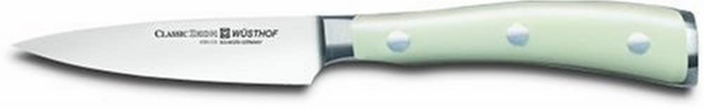 Wüsthof Classic Ikon 3.5 Inch Paring Knife - High Carbon Stainless Steel Blade with Ergonomic Handle - Perfect for Peeling, Slicing Fruits & Vegetables - Kitchen Essential for Home Chefs