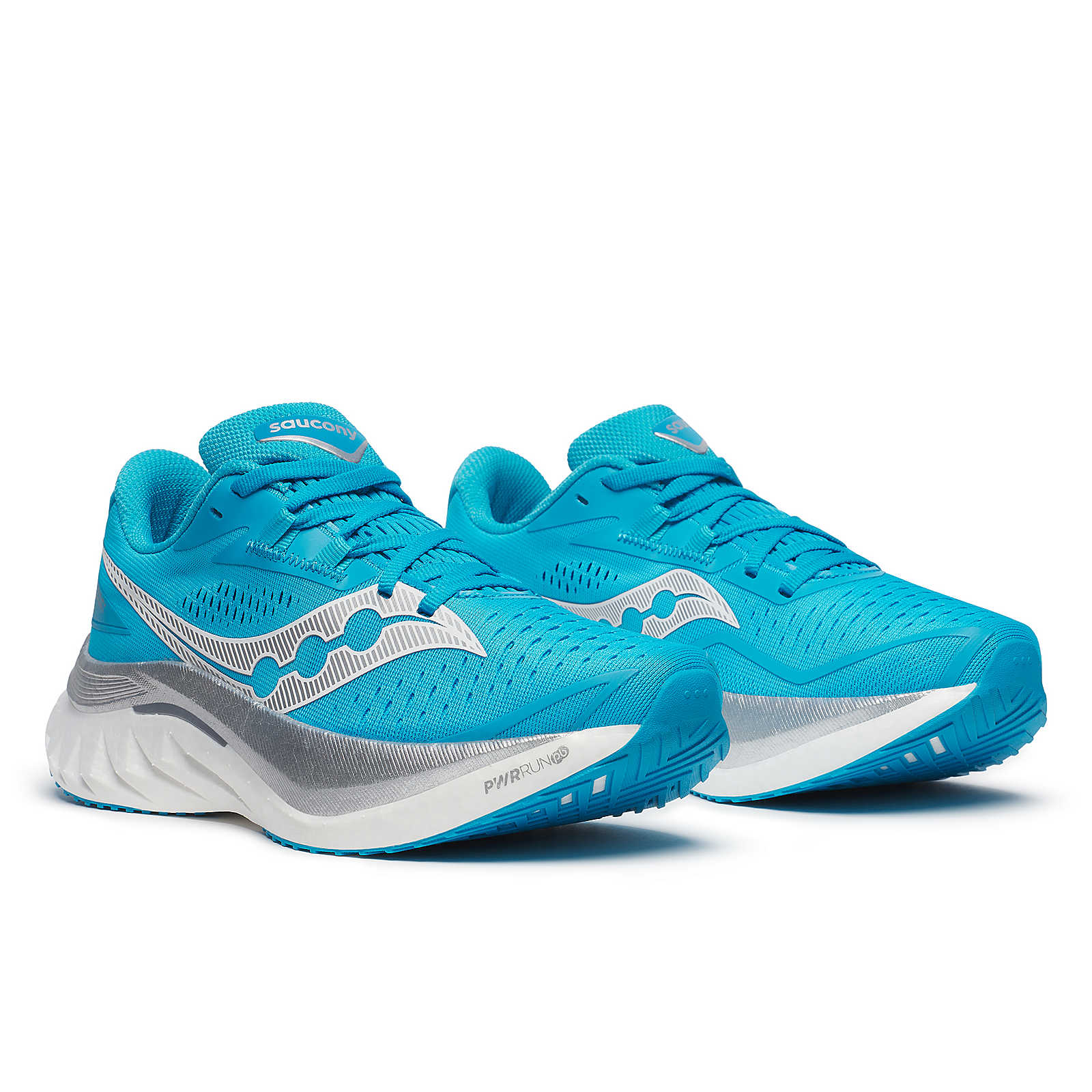 Women's Saucony Endorphin Speed 4 Running Shoes - Lightweight Cushioned Road Racing Sneakers for Women (Viziblue/Silver) - Perfect for Marathon Training & Long Distance Running