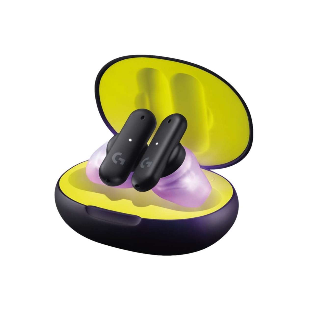 Logitech G Fits Wireless Gaming Earbuds - Customizable Fit, Lightspeed & Bluetooth, Beamforming Mics - Compatible with PC, Mac, PS5, PS4, Mobile & Nintendo Switch (Black) - Perfect for Competitive Gaming & Mobile Play