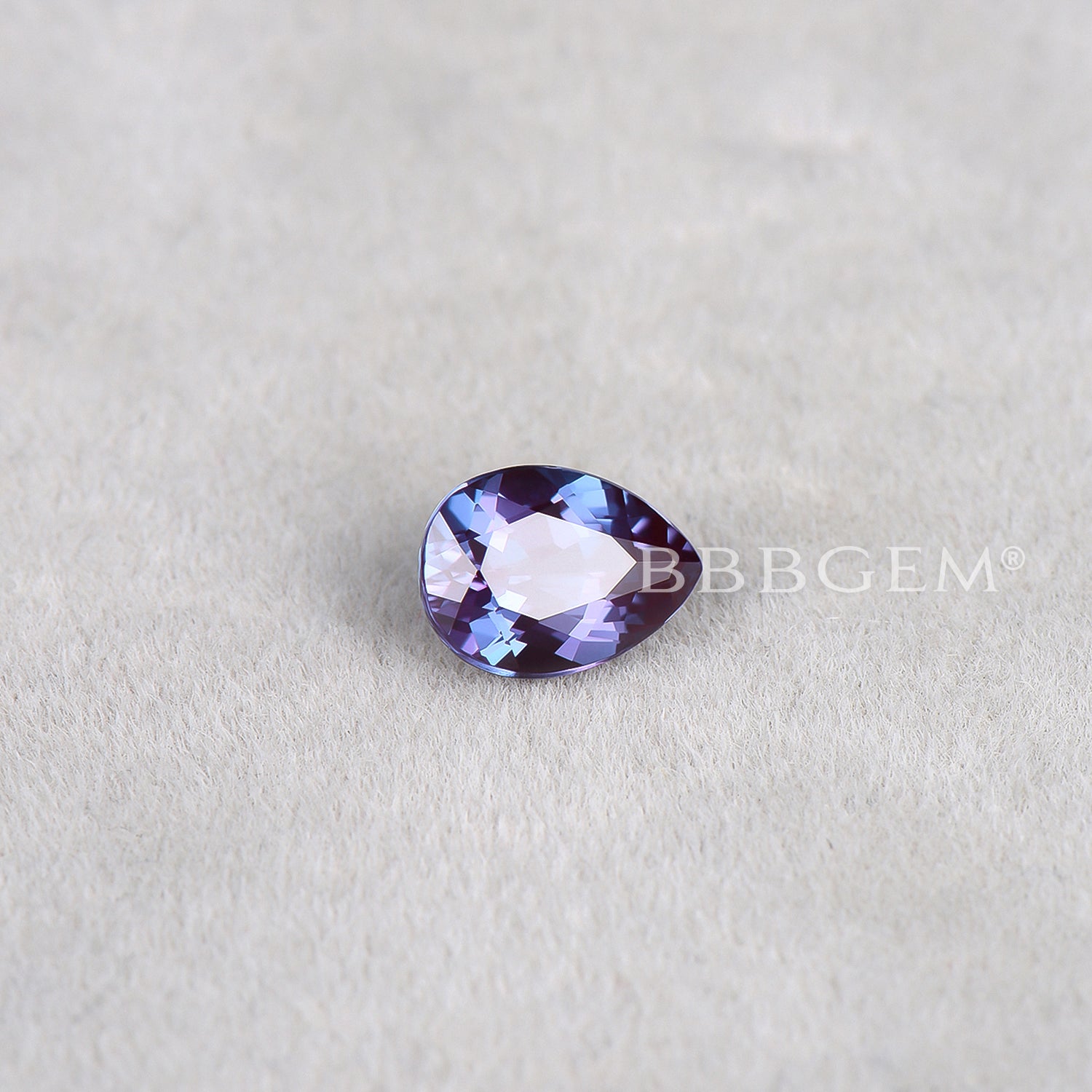 Natural Pear Cut Alexandrite Gemstone - June Birthstone for Jewelry Making, Engagement Rings & Unique Gifts (2-10ct) | Perfect for Necklaces, Earrings & Custom Designs