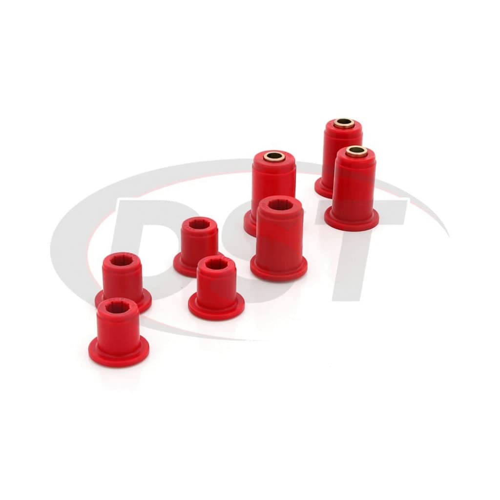 Energy Suspension 4.3168R Front Control Arm Bushing Set - Red - Compatible with Ford Ranger 1998-2011 Models | Improves Handling & Ride Comfort for Off-Road & Daily Driving