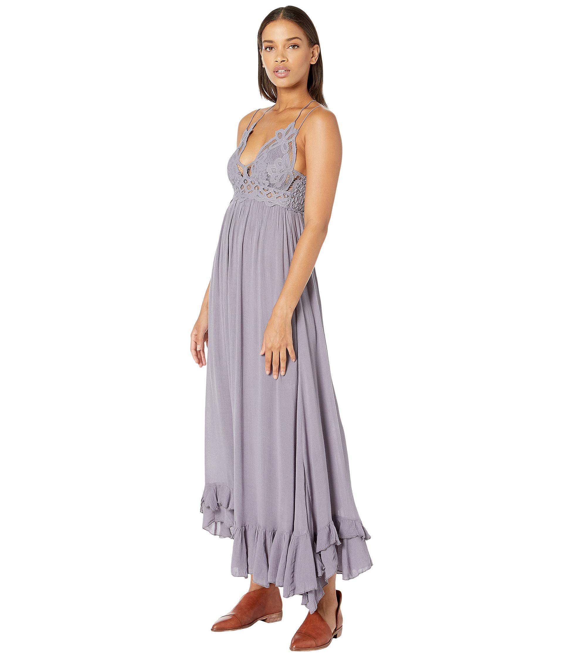 Free People Adella Maxi Slip Dress - Flowy Boho Long Dress for Women, Perfect for Beach, Vacation & Summer Outfits