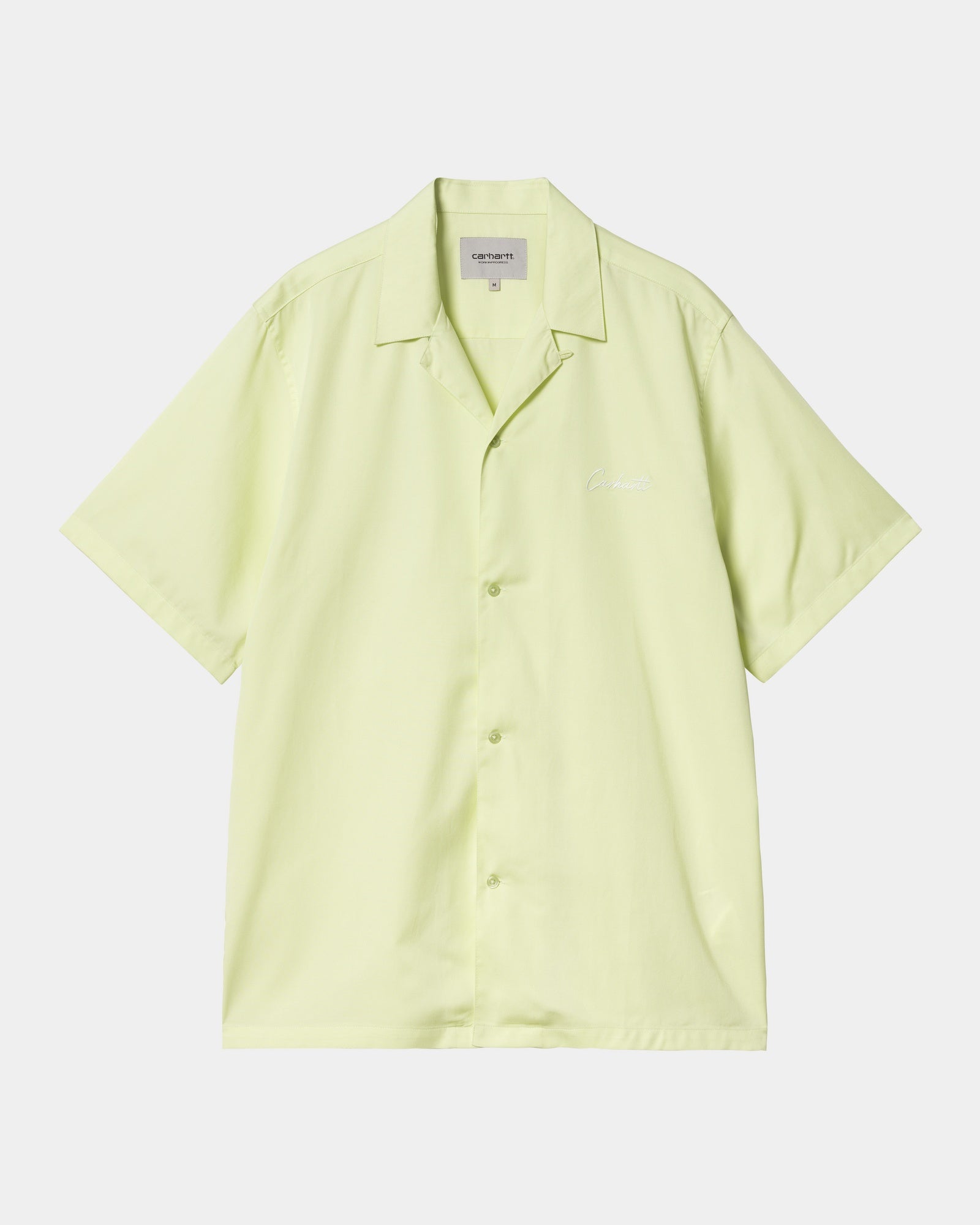 Delray Shirt for Men | Breathable Air Green & White Casual Button Down Shirt | Perfect for Office, Travel & Outdoor Activities