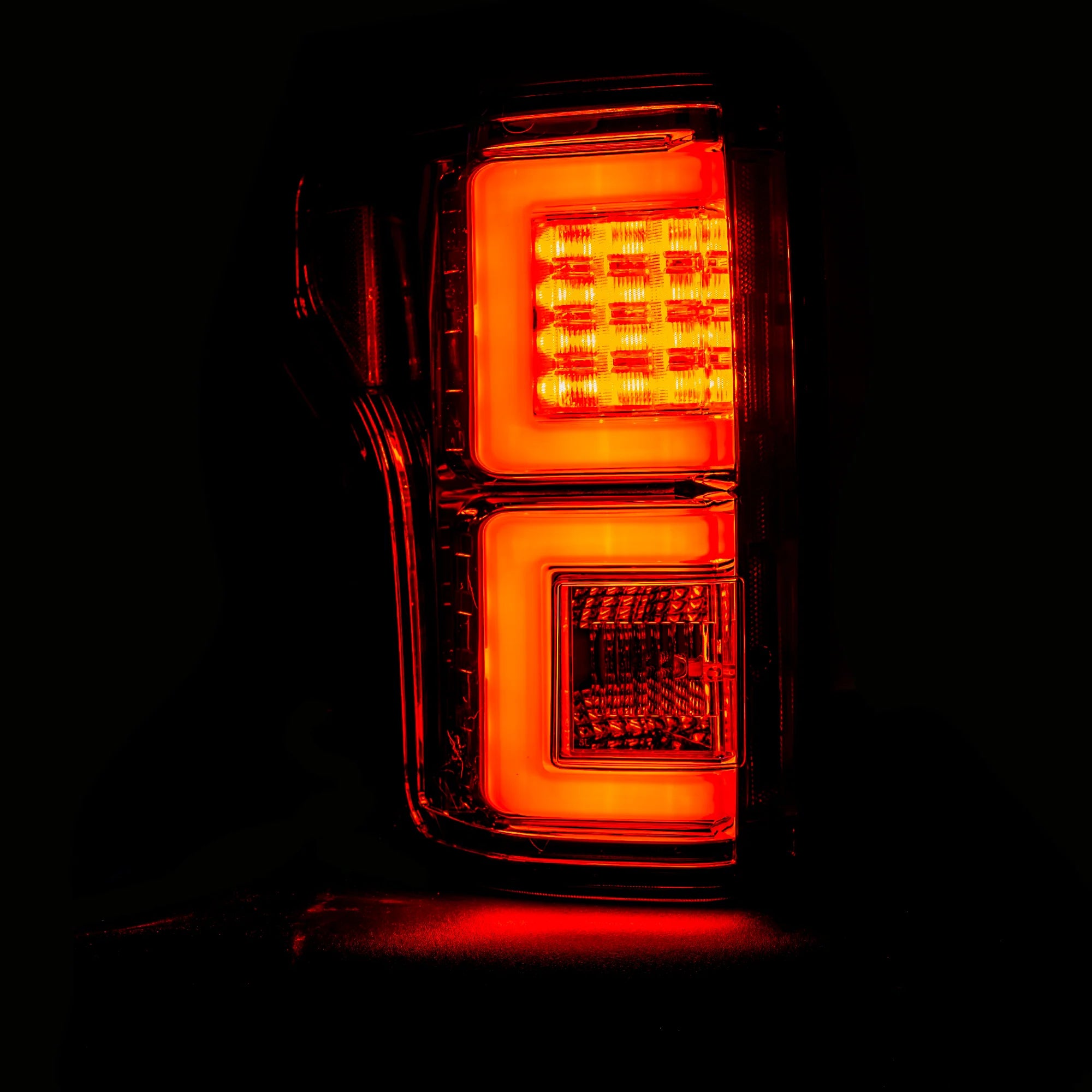 Ford F150 2015-2017 LED Tail Lights - Smoked Black Lens - High Performance Brake Lights for Pickup Trucks - Perfect for Night Driving & Off-Road Adventures
