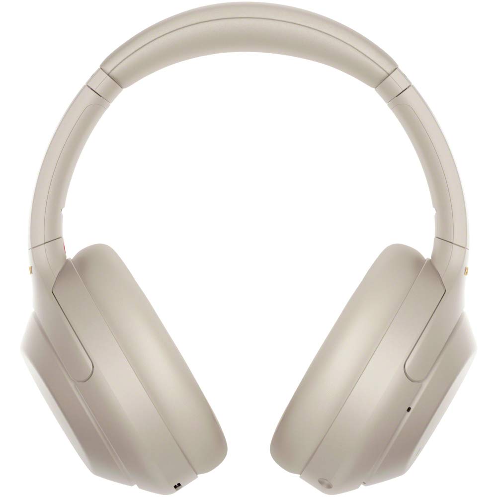Sony WH-1000XM4 Premium Noise Cancelling Wireless Over-Ear Headphones with Wooden Display Stand & Travel Case - Perfect for Home, Office, and Travel Use