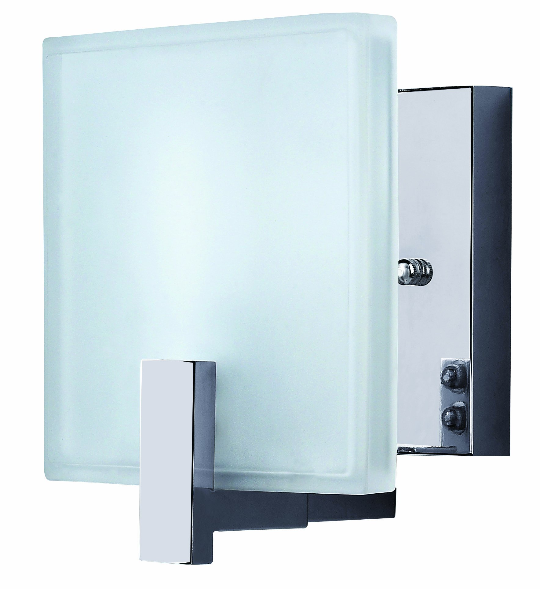 Canarm ICW332A01CH9 Chrome Spring One Light Bathroom Vanity Fixture - Perfect for Modern Bathrooms & Powder Rooms