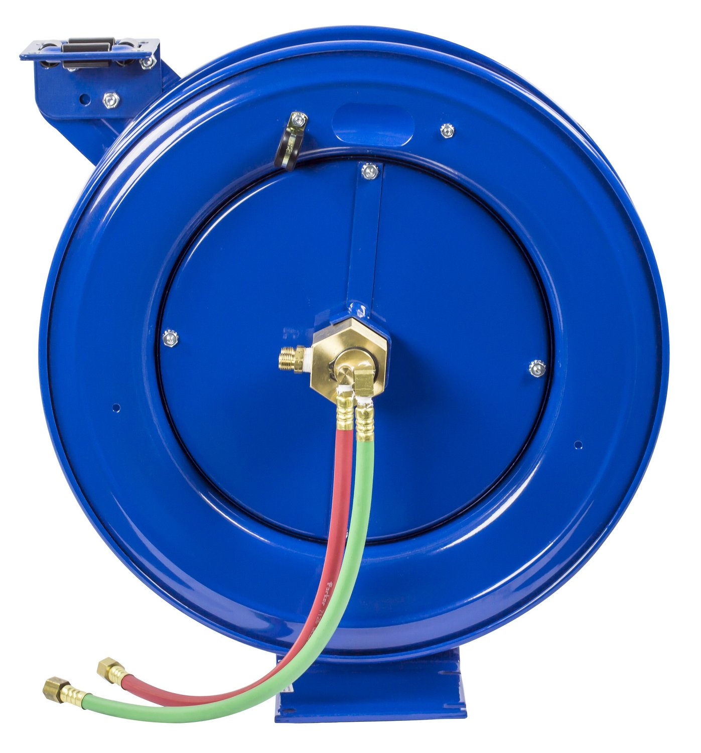Dual Hose Spring Rewind Reel for Oxy-Acetylene - 1/4