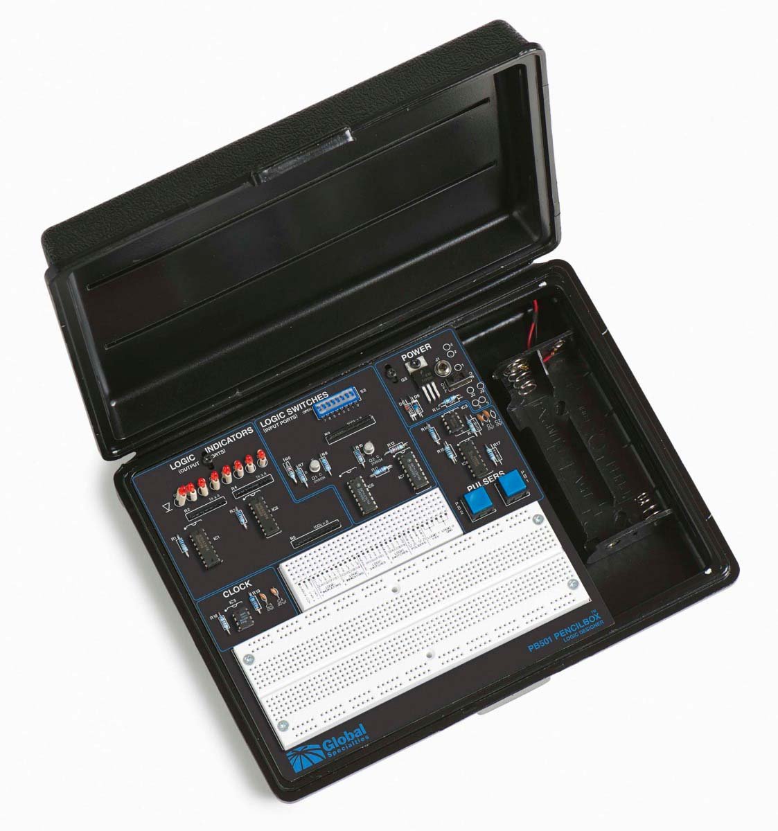 Digital Logic Design Trainer Kit - Electronics Learning & Experimentation for Students, Engineers & Hobbyists | Perfect for STEM Education, Circuit Prototyping & DIY Projects