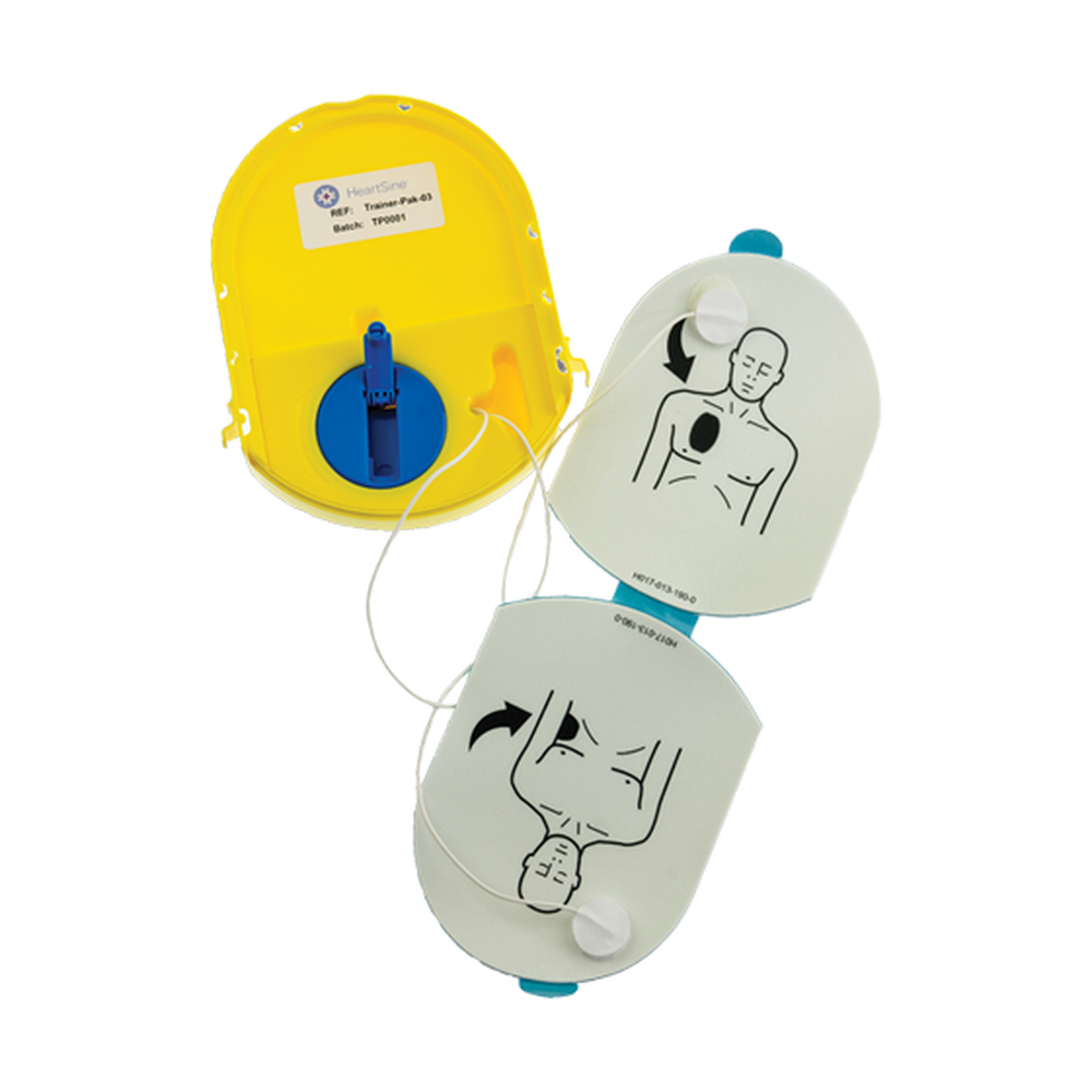 Heartsine Wind Up Trainer Pad Pak - CPR Training Device for Home & Professional Use | Perfect for First Aid, Emergency Preparedness & AED Practice