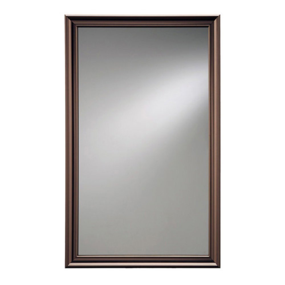 Jensen 625N244BZP Framed Hampton Bathroom Cabinet - Oil-Rubbed Bronze Finish - Perfect for Bathroom Storage & Organization