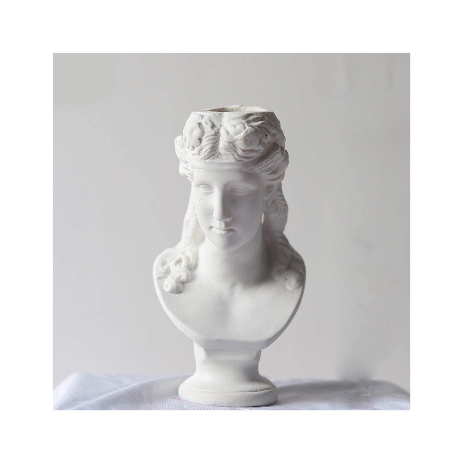Creative Resin Flower Pot Vase - Handcrafted Garden Sculpture & Home Decor | Elegant Plant Container for Indoor/Outdoor Use, Perfect Gift for Plant Lovers