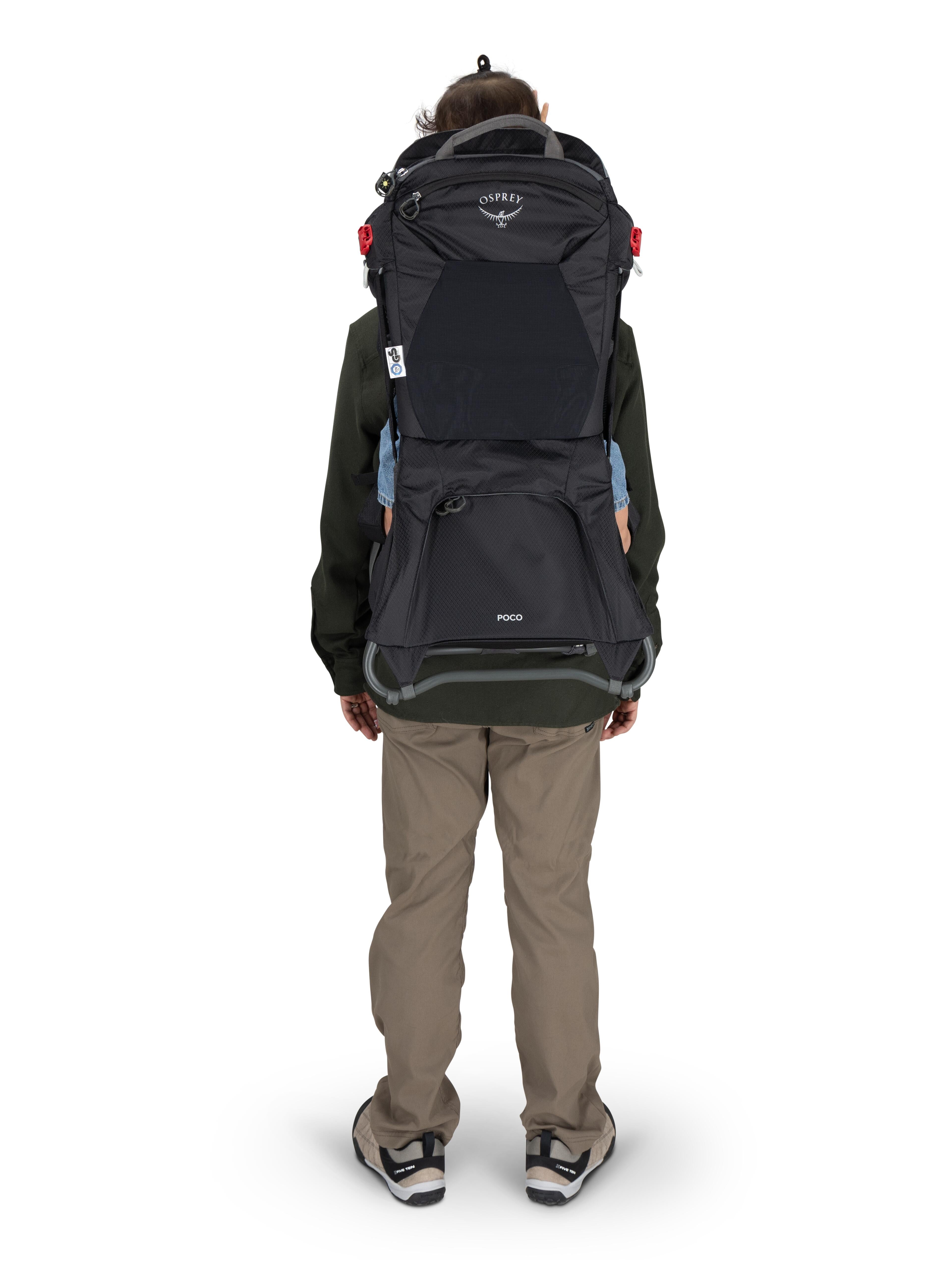 Osprey Poco Premium Child Carrier Backpack - Lightweight & Ergonomic Hiking Baby Carrier for Outdoor Adventures | Perfect for Hiking, Travel & Family Camping Trips