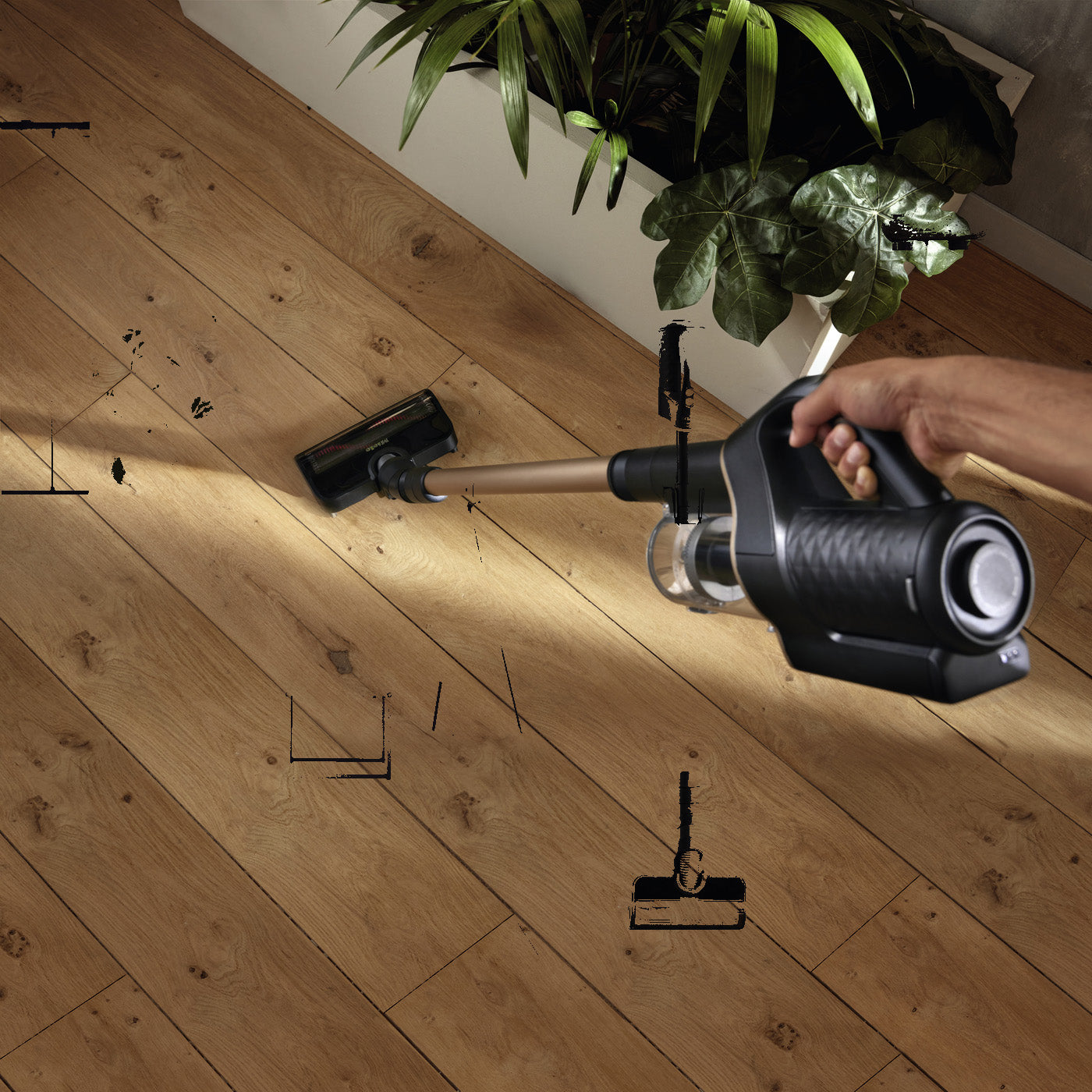 Miele Duoflex Total Care HX1 Cordless Vacuum Cleaner - Powerful Lightweight Stick Vacuum for Pet Hair, Hard Floors & Carpets - Perfect for Home, Office & Car Cleaning