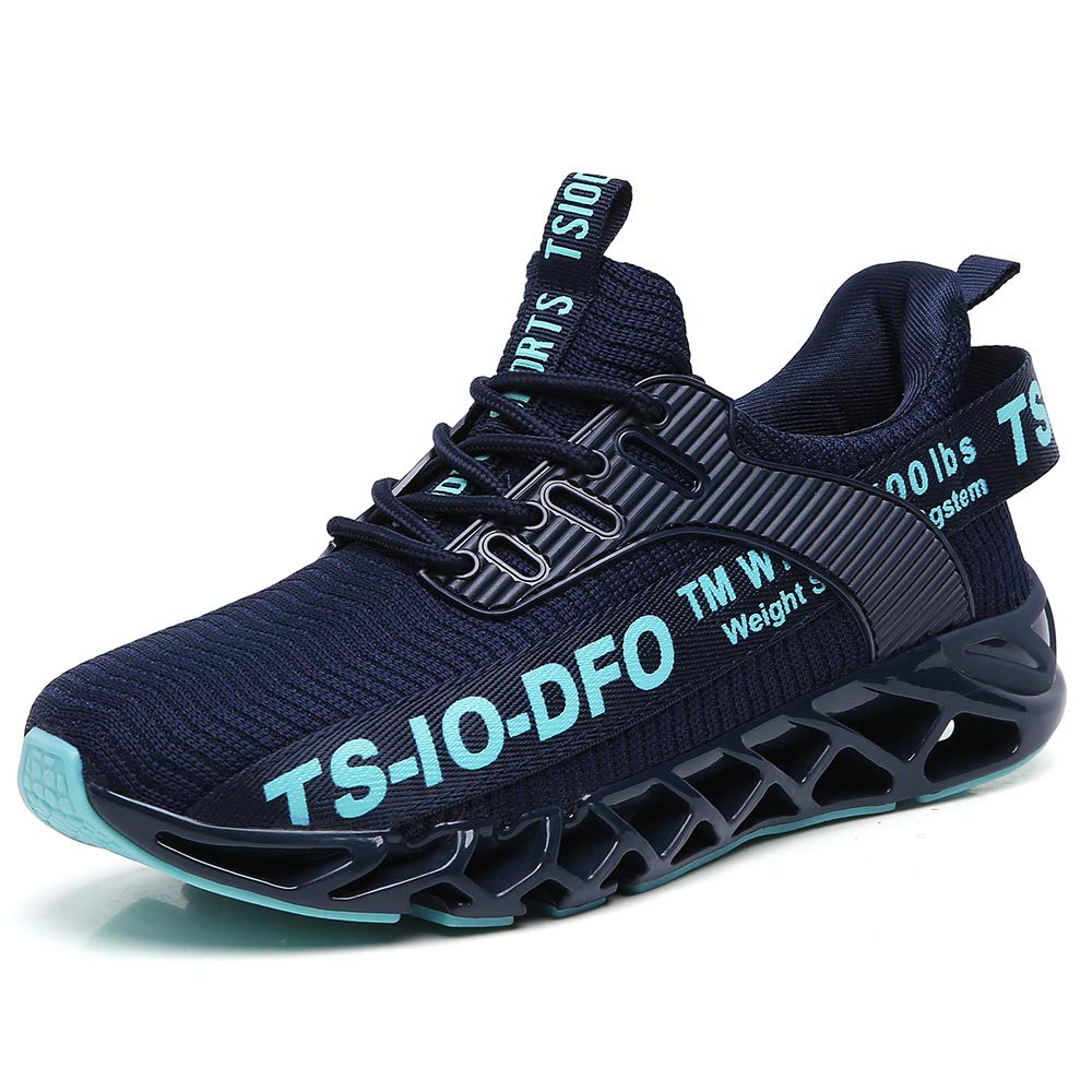 TSIODFO Men's Running Shoes - Lightweight Athletic Sneakers for Jogging, Walking & Gym Workouts - Breathable Comfortable Sports Shoes for Men