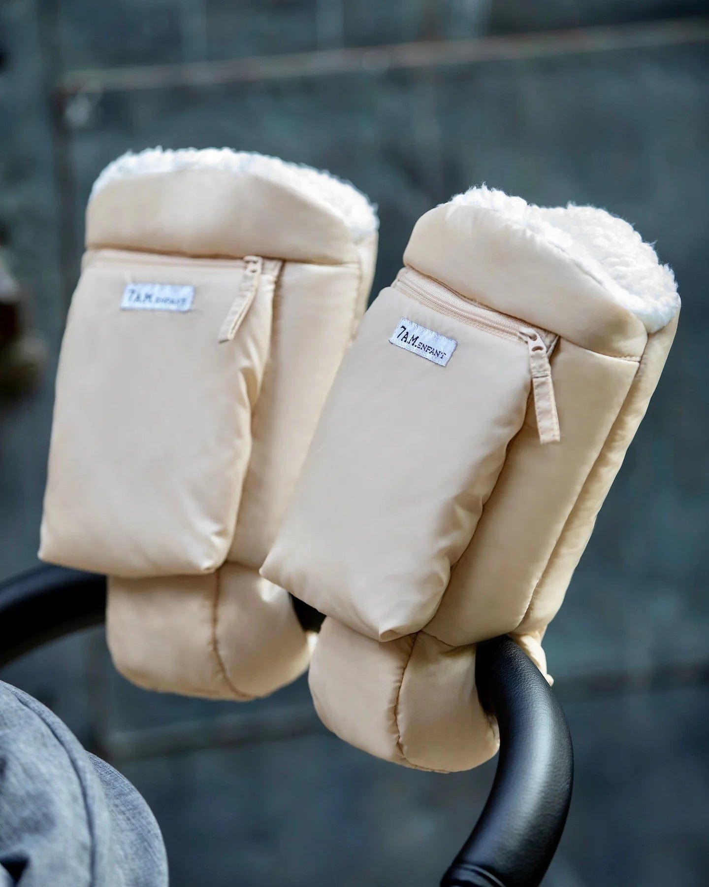 7AM Enfant Warmmuffs - Winter Baby Stroller Mittens, Fleece-Lined Hand Warmers for Infants & Toddlers - Perfect for Stroller Walks, Outdoor Play & Cold Weather Protection