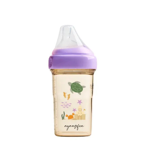 Hegen Baby Bottle Set - Customizable & Leak-Proof for Breastfeeding & Travel - Perfect for Newborns, Infants & Toddlers - Ideal for Daycare, On-the-Go & Night Feedings