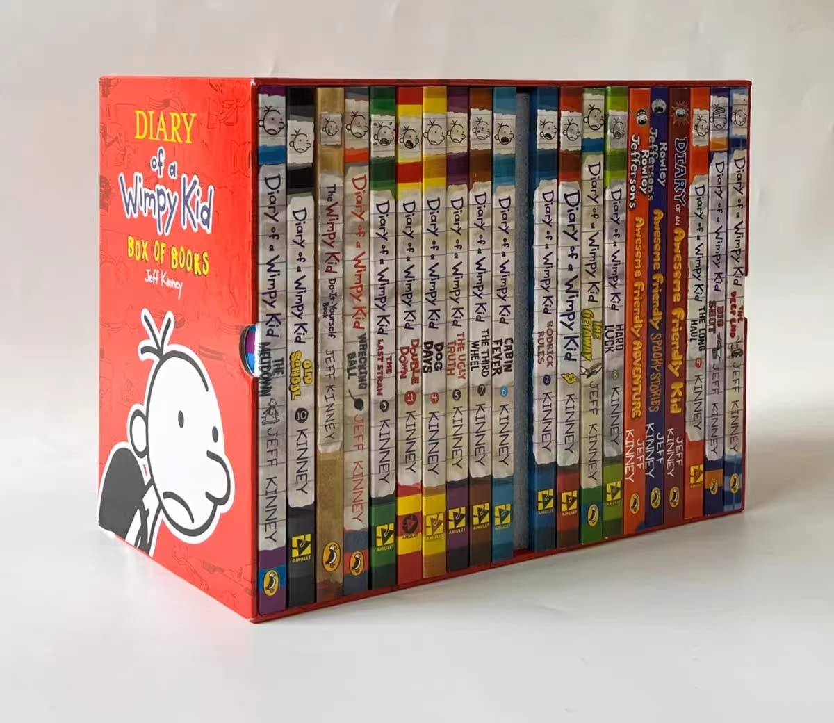 Diary of a Wimpy Kid Complete Book Set 1-16 | Best Books for Kids Ages 8-12 | Perfect for Home Reading, Classroom Libraries & Birthday Gifts