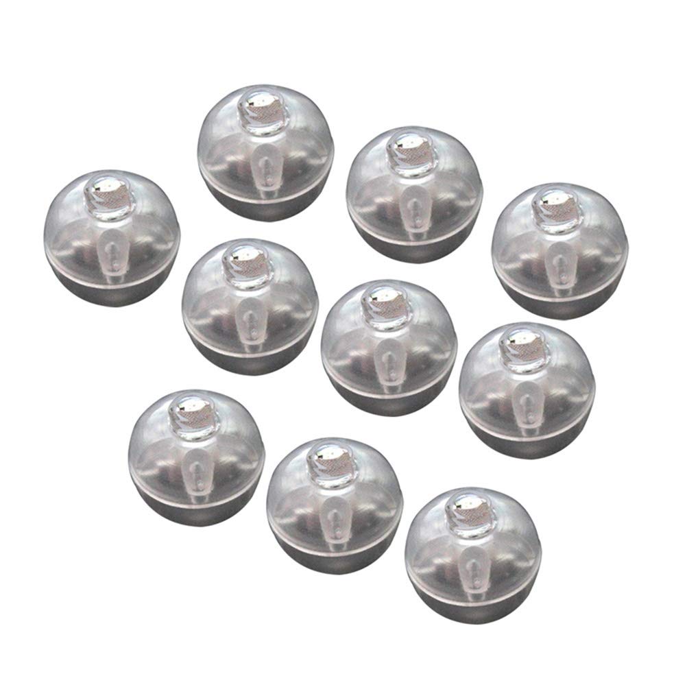 30 Pcs LED Balloon Lights - Mini Round Ball Tumbler Luminous Lamps for Christmas, Wedding, Party Decorations - Colorful LED Party Lights for Lantern Bars, Home, Garden & Outdoor Events