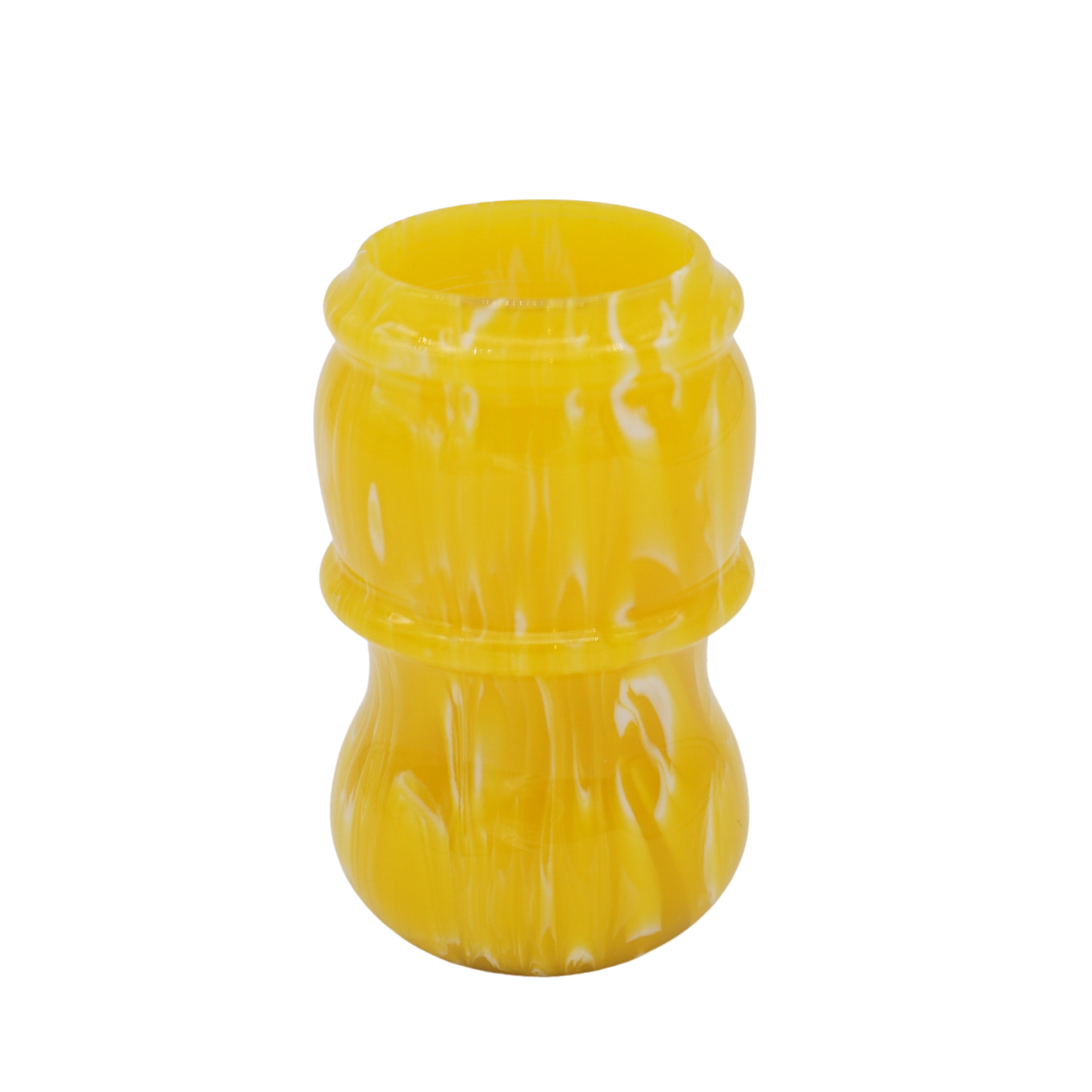 Premium Lemon Drop Handcrafted Shaving Brush Handle - Fits 24mm & 26mm Knots - Perfect for Wet Shaving & Grooming Gifts - Ideal for Barbershops & Home Use