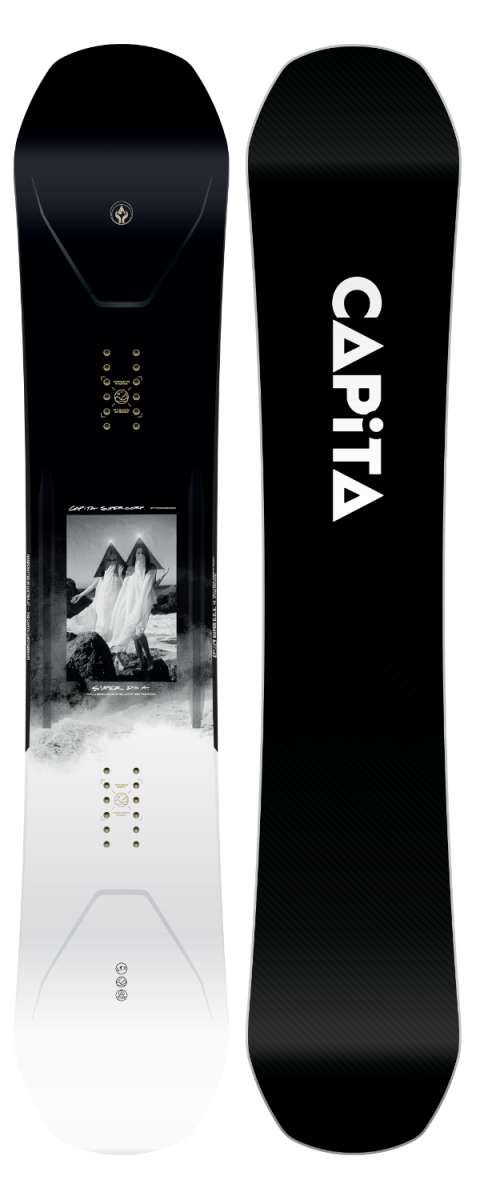 2024 Capita Super DOA Snowboard - All-Mountain Freestyle Snowboard for Men & Women | Perfect for Park, Powder & Backcountry Riding