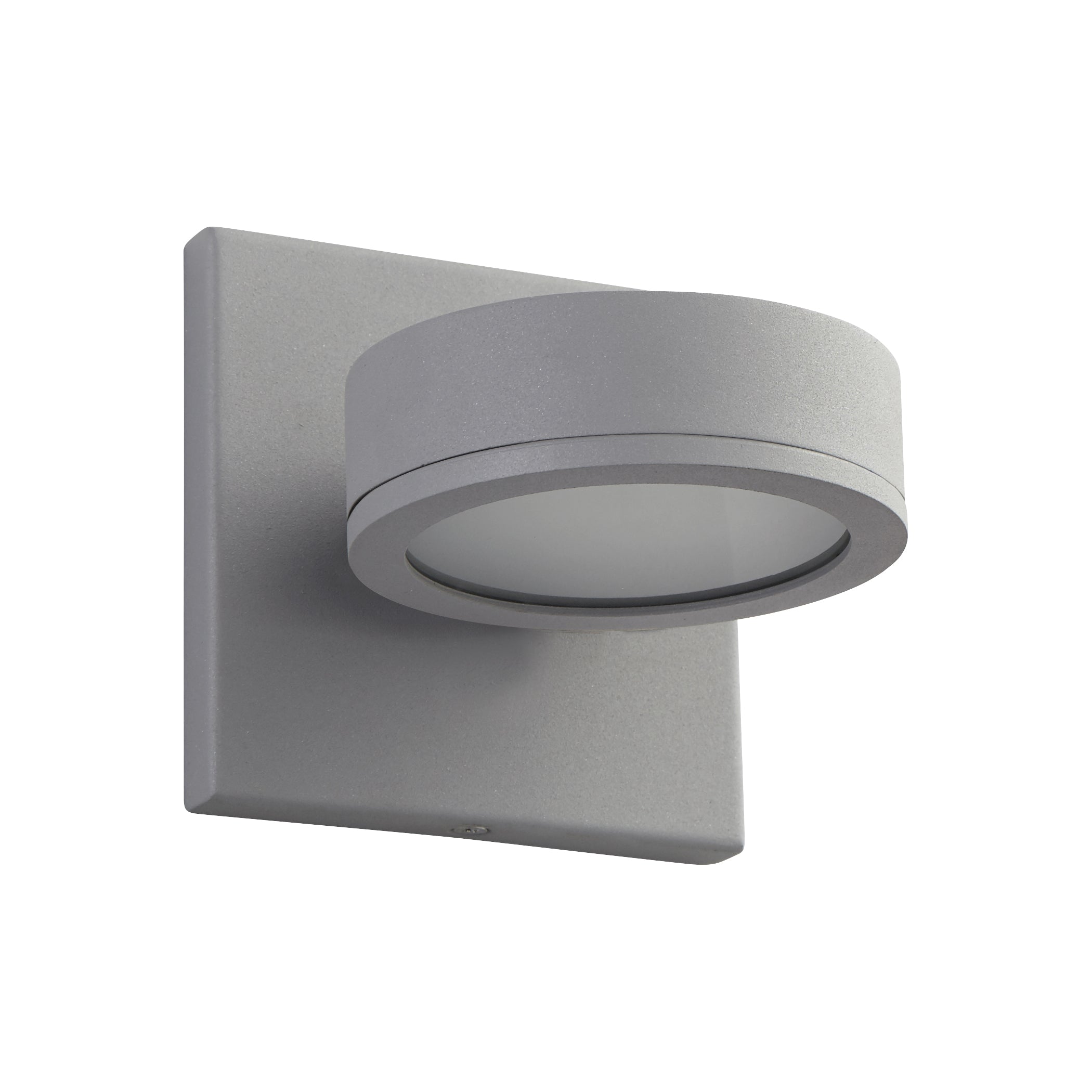 Oxygen Ceres 3 726 16 Outdoor Wall Sconce Light - Grey - Weatherproof Exterior Lighting for Porch, Patio, Garden, and Entryway