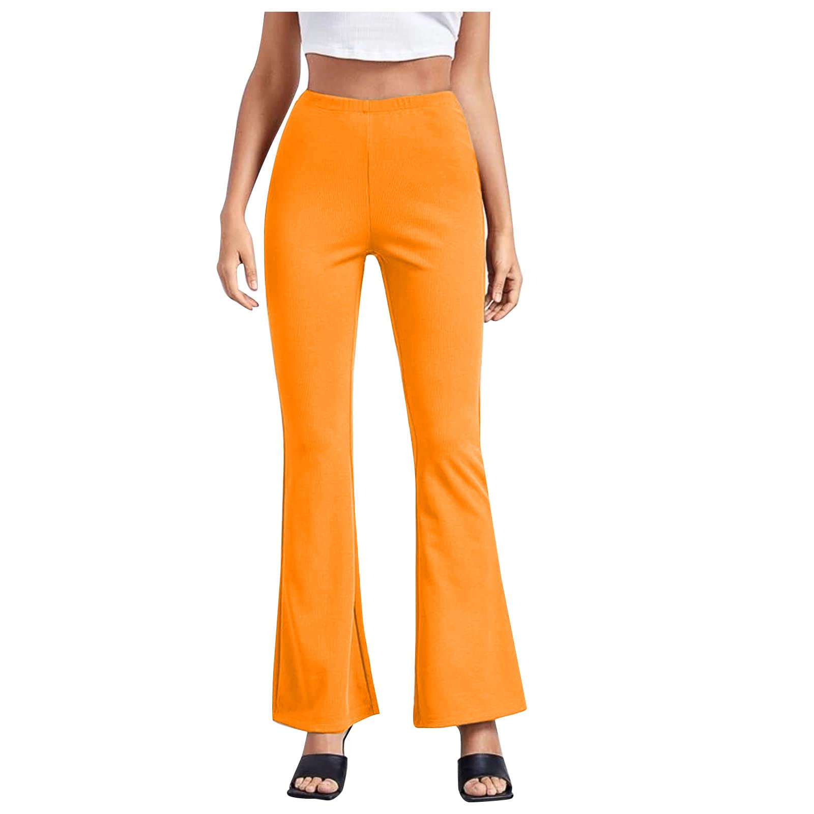 JOAU Women's Bootcut Yoga Pants - High Waist Tummy Control for Workout & Lounge