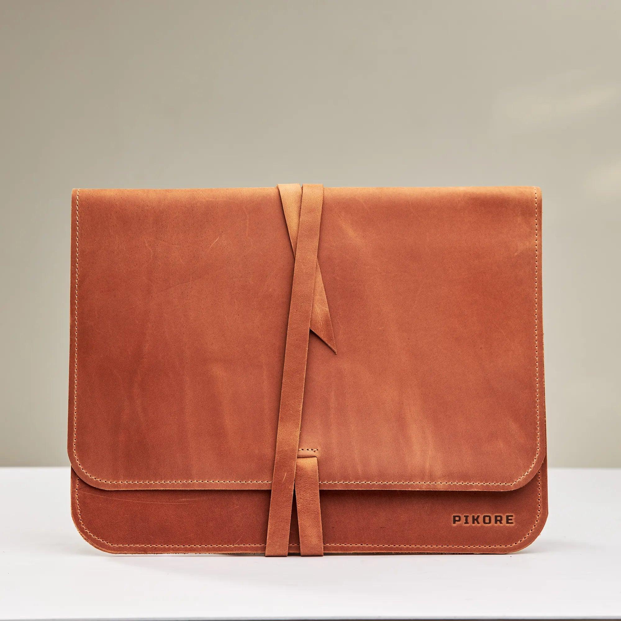 Premium Genuine Leather Document Holder - Slim & Durable Business Portfolio Organizer for Professionals | Perfect for Office, Travel, and Meetings