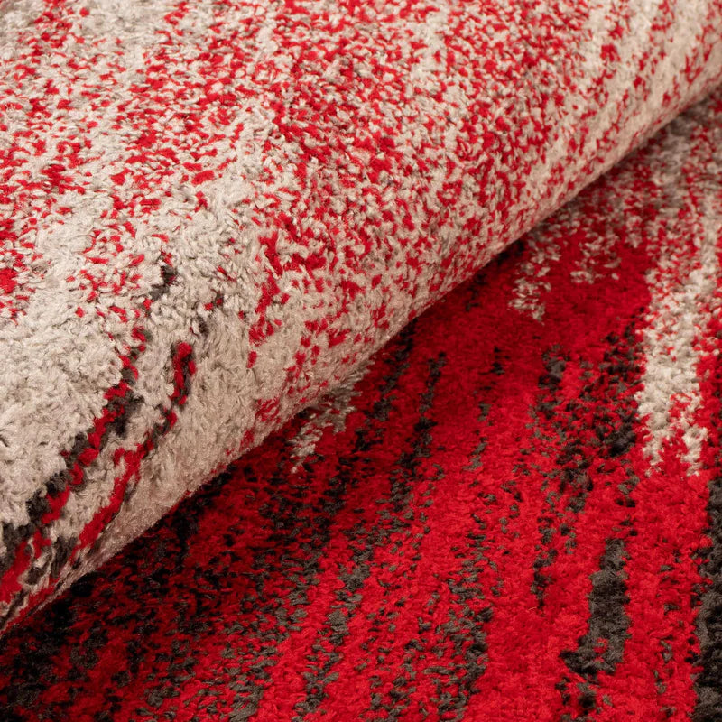 Goldman Abstract Ultra Modern Indoor Area Rug - Soft Non-Slip Living Room Carpet for Bedroom, Office & Home Decor